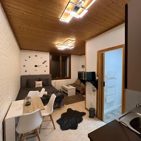 Magnifique Studio de 20m2 pour 1 à 4 personnes Les Rousses Extérieur photo
